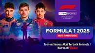 Vidio Tayangkan Formula 1 2025 di Bulan Ramadan: Jadi Teman Ngabuburit Seru untuk Race Lov...