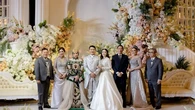 Gaya Kondangan Melly Goeslaw, Tampil Beda dengan Gaun Bertabur Permata