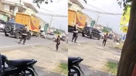 Kapolsek Baradatu Terpental Ditabrak Mobil Bandar Narkoba