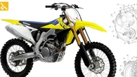 Suzuki Daftarkan Paten Motor Trail Listrik Baru, Pakai Basis RM-Z