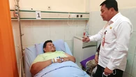 Kondisi Membaik dan Stabil, Pasien Obesitas 230 Kg Asal Tangerang Boleh Pulang