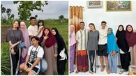 5 Potret Kebersamaan Ibu Azizah Salsha dengan Keluarga Arhan di Blora, Penuh Kesederhanaan