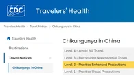Wabah Chikungunya di China, Amerika Serikat Keluarkan Peringatan Perjalanan Level 2