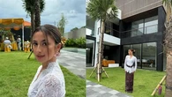 8 Potret Jennifer Coppen Gelar Ritual Melaspas di Bali, Rumah Baru Kamari