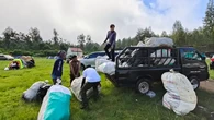 Momen Libur Panjang, Ijen Tutup Sehari untuk Pembersihan Lingkungan