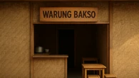 7 Desain Warung Bakso dari Bambu, Ramah Lingkungan dan Estetik
