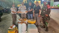 TNI AL Gagalkan Penyelundupan 445 Lembar Kulit Piton dan 32 Kura-Kura