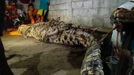 Detik-Detik Menegangkan Penangkapan Buaya Pemangsa Lansia di Tanggamus Lampung