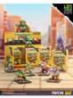 Attention! Pre Order Mighty Jaxx Teenage Mutant Ninja Turtles Remixx Arcade, Exclusive TM...