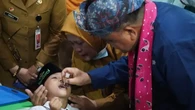 Lebih dari 6,5 Juta Anak di 3 Wilayah Sudah Dapat Imunisasi Polio Tambahan