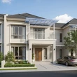 9 Desain Rumah Tipe 45 Dua Lantai Balkon Terbuka, Perpaduan Elegan dan Fungsional