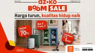AZKO BOOM SALE 2026 Bawa Kabar Baik, Belanja Kebutuhan Rumah dan Gaya Hidup jadi Lebih Hem...