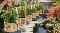 6 Ide Desain Kebun Tomat Gantung Ala Jepang, Harmoni Estetika dan Panen Segar