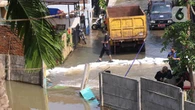 Gerak Cepat Kementerian PUPR Tangani Longsor dan Banjir Kali Ciputat Tangsel