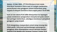 Listrik Alami Gangguan Massal, Tim Teknis PLN UID Sumut Gerak Cepat Telusuri