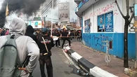 Demo Mahasiswa di Banten Diwarnai Aksi Blokir Jalan dan Rusak Pos Polisi