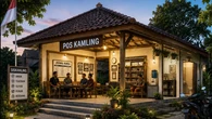7 Ide Desain Pos Kamling Multifungsi untuk Ronda, Pertemuan Warga, dan Istirahat
