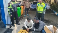 Kurir Sabu Jaringan Malaysia Mati Kutu Mobilnya Diberhentikan di Tengah Jalan