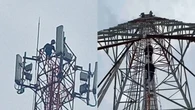 Depresi Mau Dicerai Istri, Pria di Bandar Lampung Panjat Tower BTS