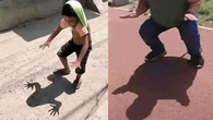 6 Pose Nyeleneh Orang Bikin Bayangan Ini Hasilnya Beda Banget