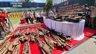 Perbatasan Kabupaten Ogan Komering Ilir jadi Lokasi Produksi Senpi Ilegal di Sumsel