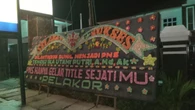 Heboh Papan Bunga 'Pelakor' di Acara Pelantikan PNS Kejari Deli Serdang