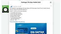 Cek Fakta: Tidak Benar Ini Link Pendaftaran Pembagian Hadiah The New Gebyar 2025 dari BCA
