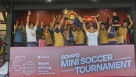 Rayakan Hari Jadi 50 Tahun di Indonesia, Sompo Insurance Gelar Turnamen Mini Soccer