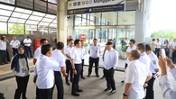 Menhub Dudy Sidak Stasiun KRL Tanah Abang dan Manggarai, Ini Temuannya