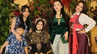 10 Potret Baju Pesta Artis Bertema Tradisional di Perayaan Ultah Ria Ricis dan Moana