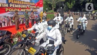 Blusukan Tim Pemburu Covid-19 Naik Motor Bubarkan Kerumunan
