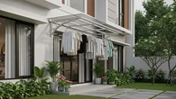 7 Model Kanopi untuk Area Jemur yang Tetap Teduh tanpa Membuat Ruangan di Dalam Rumah Gera...