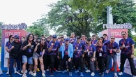 Bank Raya Dorong Inklusi Keuangan Lewat Fitur Saku Bareng di Acara Runtastic