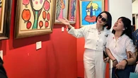Perjalanan Gadis Dharsono Lahirkan Karya Lukis, Satu Goresan Kuas bak Angkat Barbel 5 Kg