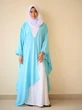 9 Model Gamis Syar'i Kombinasi 2 Warna Elegan, Cocok untuk Sehari-hari hingga Kondangan
