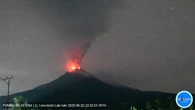 Jumlah dan Tinggi Kolom Erupsi Menurun, Tetap Waspada Potensi Erupsi Eksplosif Gunung Lewo...