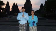 6 Potret Ji Chang Wook Pakai Beskap Jawa, Syuting Bareng Pevita Pearce di Prambanan