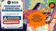 Cek Fakta: Klarifikasi MBG Dihentikan Sementara Hingga Waktu Tak Tertentu