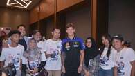 Sebelum MotoGP Mandalika 2024, Fabio Quartararo Jumpa Fans dan Keliling Kota