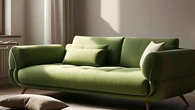 9 Tips Menata Sofa Warna Hijau, Ruang Tamu Jadi Elegan Serasa Sejuk