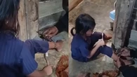 Nestapa Bocah 6 Tahun di Mesuji Diikat Rantai oleh Orang Tua ke Tiang Kayu, Kondisinya Men...
