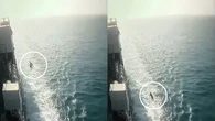 Video Berdurasi 6 Detik Rekam Momen Penumpang Kapal Nekat Lompat ke Laut