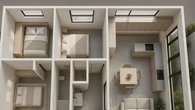 10 Inspirasi Desain Rumah 6x12 dengan 3 Kamar, Praktis dan Cocok untuk Keluarga Masa Kini ...
