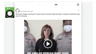 Cek Fakta: Tidak Benar Dalam Foto Ini Najwa Shihab Ditangkap Polisi
