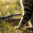Tanda Kucing Digigit Ular yang Tak Boleh Diabaikan, Ketahui Pertolongan Pertamanya