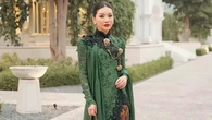6 Detail Kebaya Sarwendah di Pura Mangkunegaran, Serasi dengan Giorgio Antonio