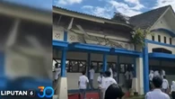 Atap SMAN 7 Mataram Ambruk, Lima Pelajar Terluka