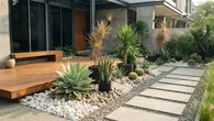 8 Desain Taman Kering Tanpa Penyiraman Harian, Inspirasi Estetik dengan Perawatan Super Pr...
