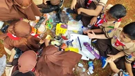 Komunitas GUA Edukasi Lingkungan Kepada 350 Pelajar Madrasah Ibtidaiyah Nurul Islam 
