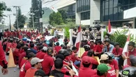 Buruh Kontrak Geruduk PTPN I Lampung, Tuntut Jadi Karyawan Tetap